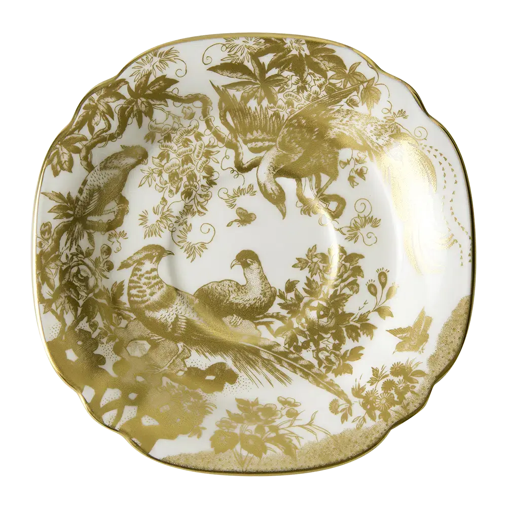 Royal Crown Derby Gold Aves Breakfast Cup & Saucer
