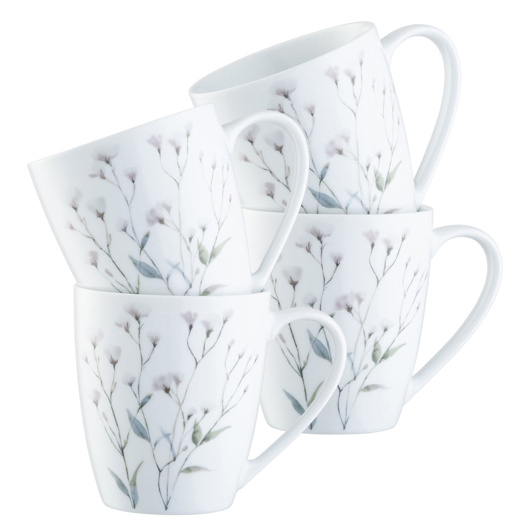 Aynsley Cottom Blossom Set of 4 Mugs