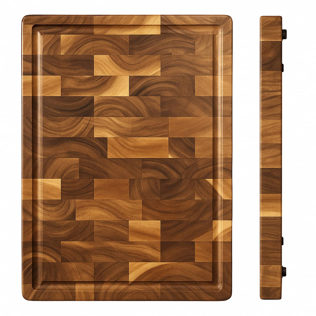 Acacia End Grain Cutting Board