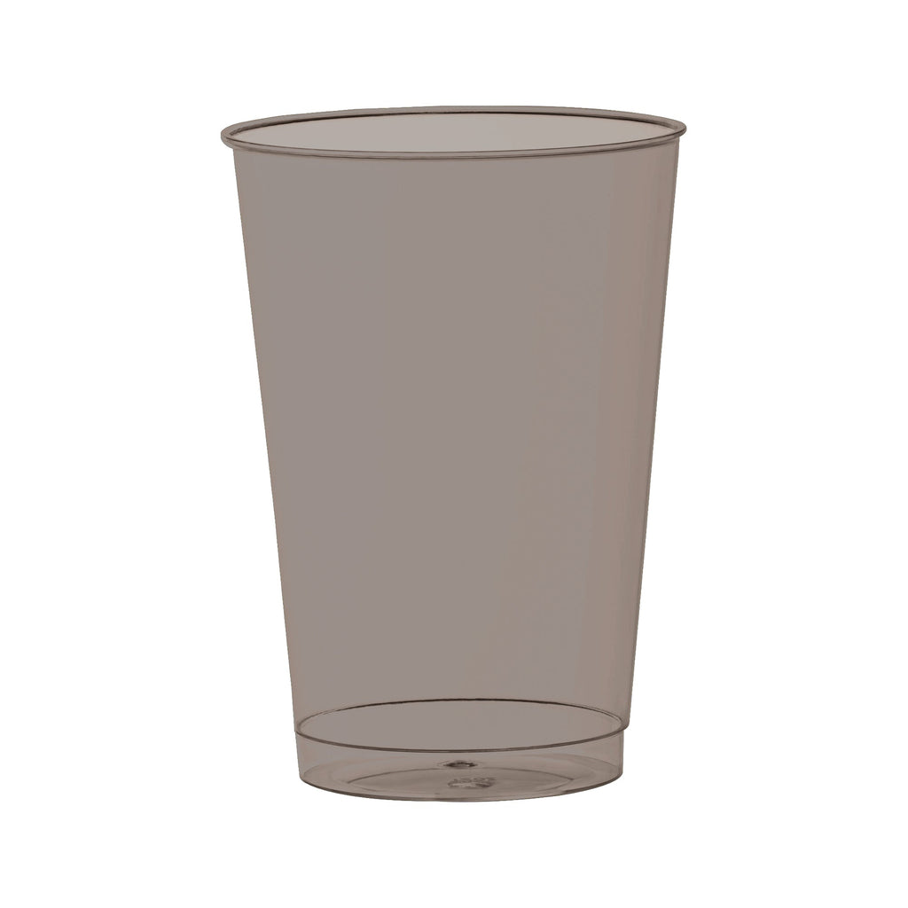 Clear Black Disposable Plastic Party Cups (12 oz. )