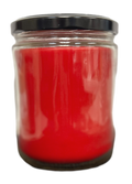 16oz Apple Pie Soy Candle with Black Lid UV Printed