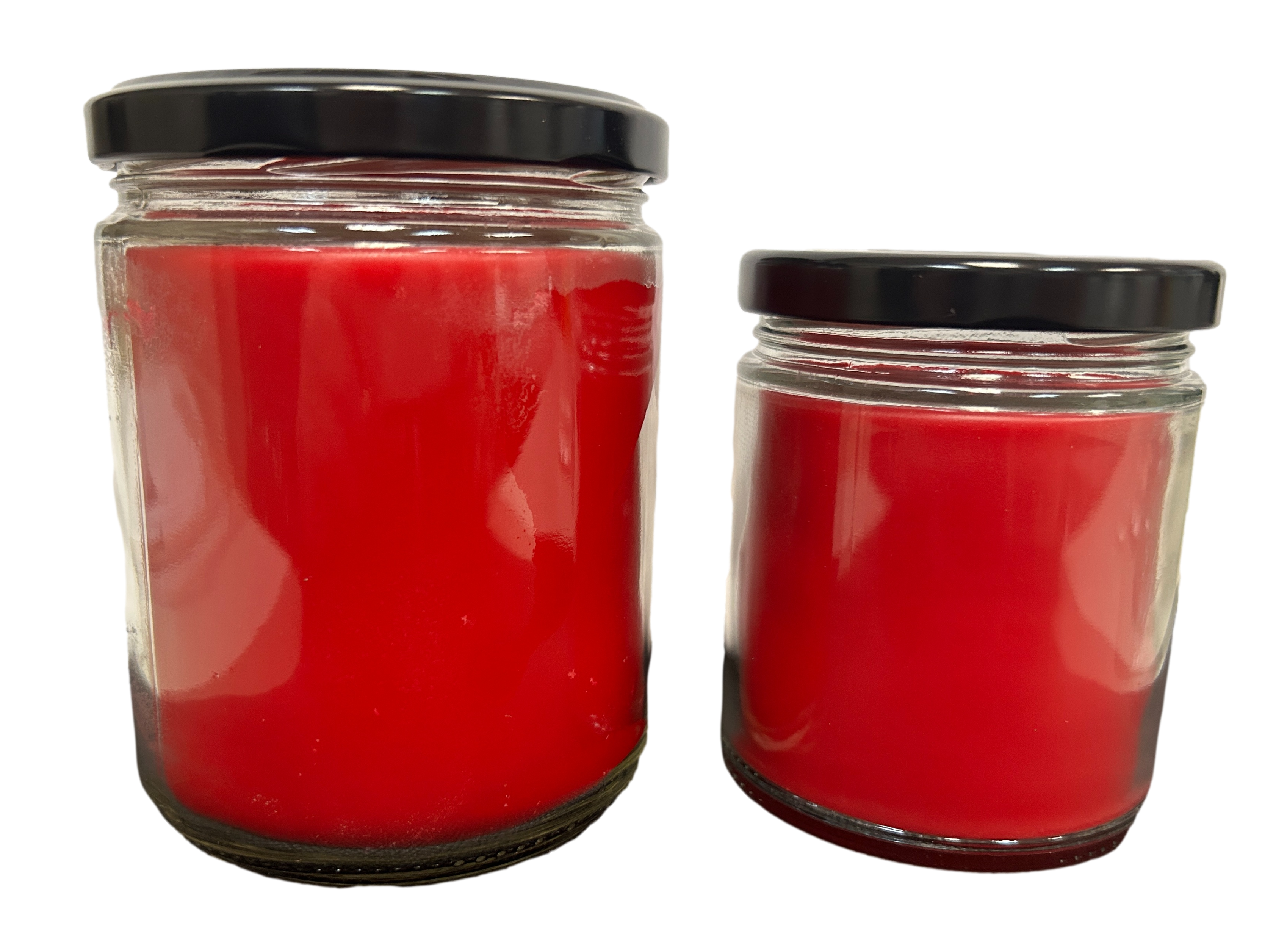 16oz Apple Pie Soy Candle with Black Lid UV Printed