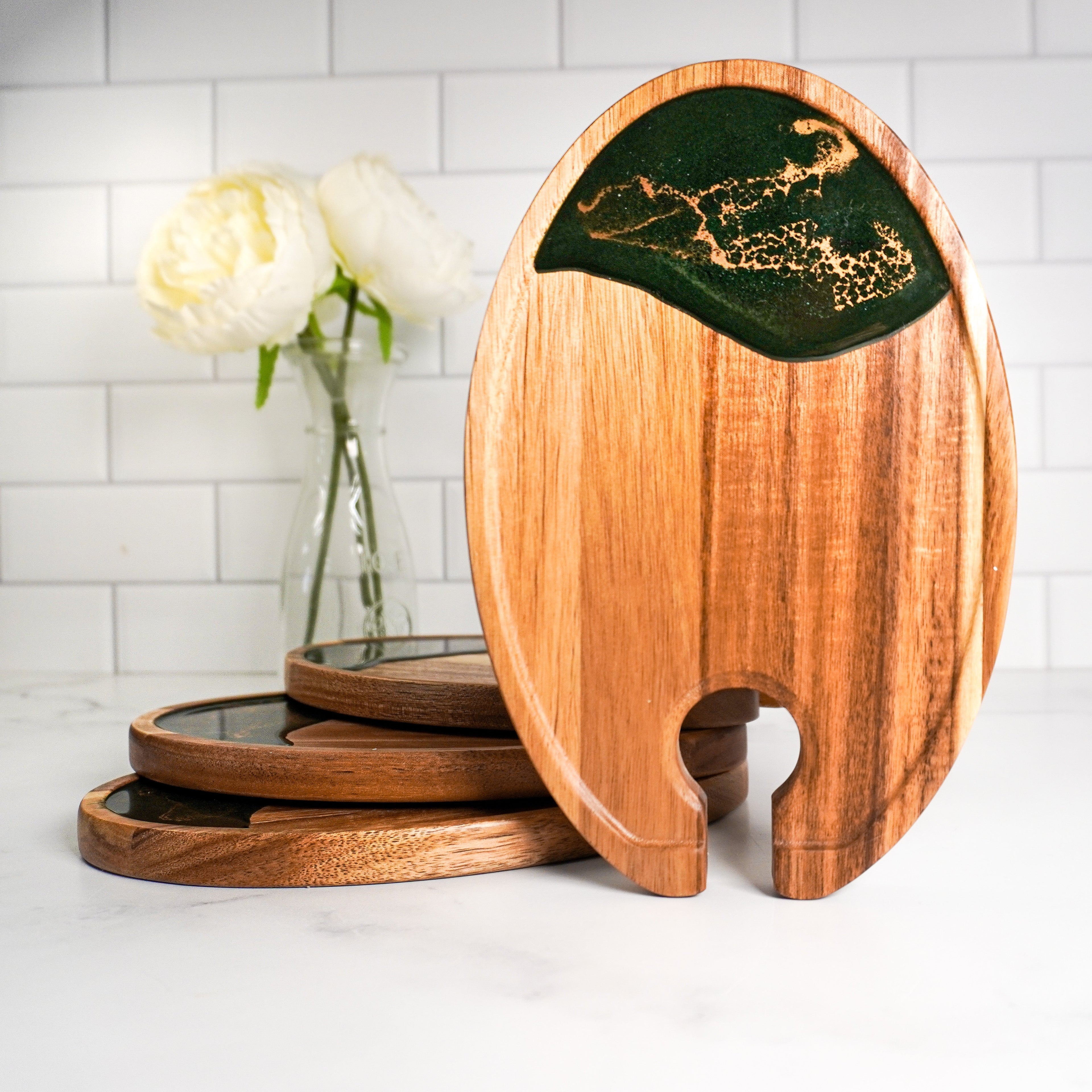 (Bundles of 4) Wine & Appetizer Trays