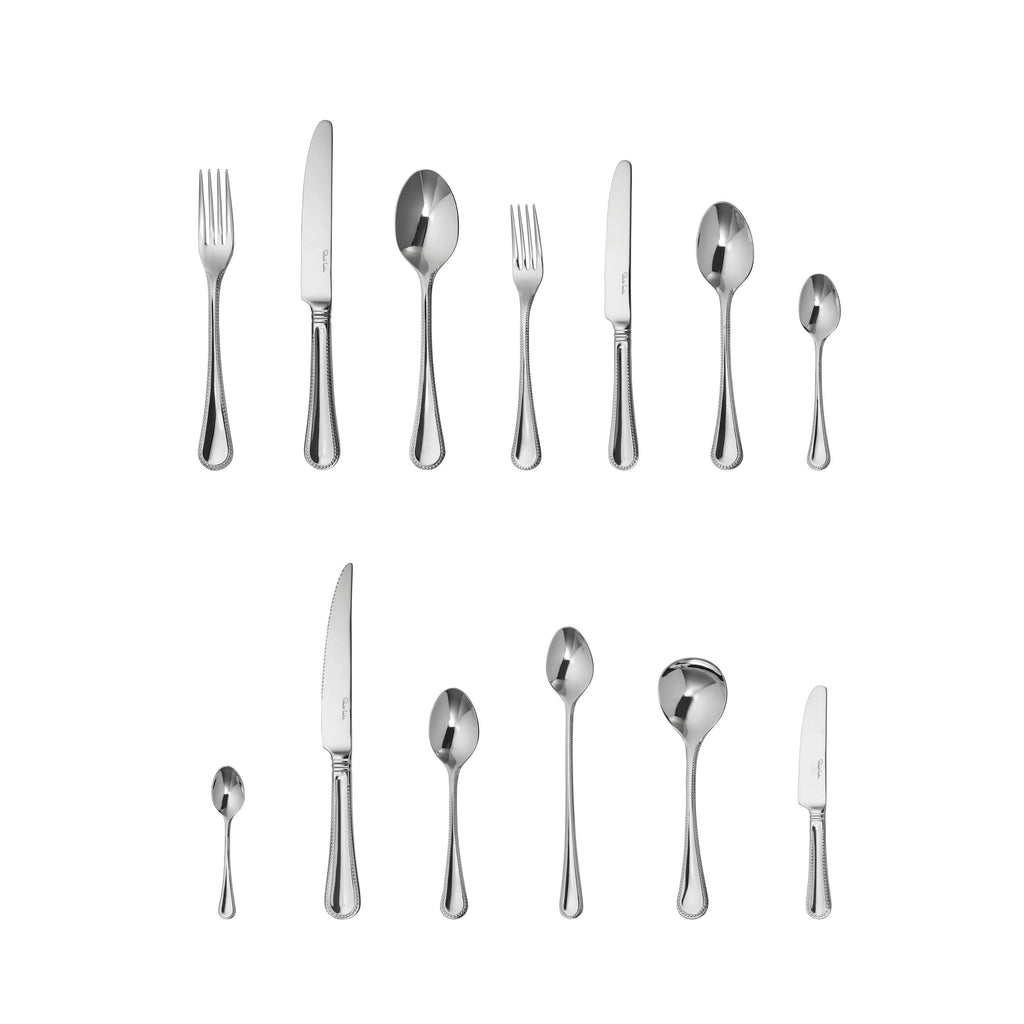 Armscote Bead Bright Steak Knife, Set of 4