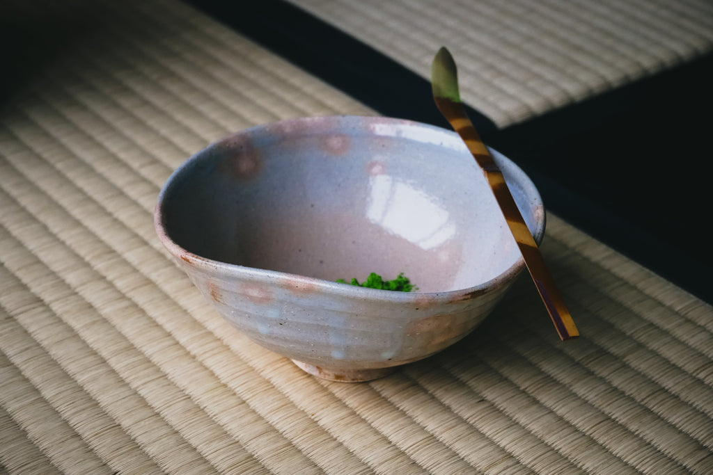 Hanshi Kase Amigasa-gata Chawan