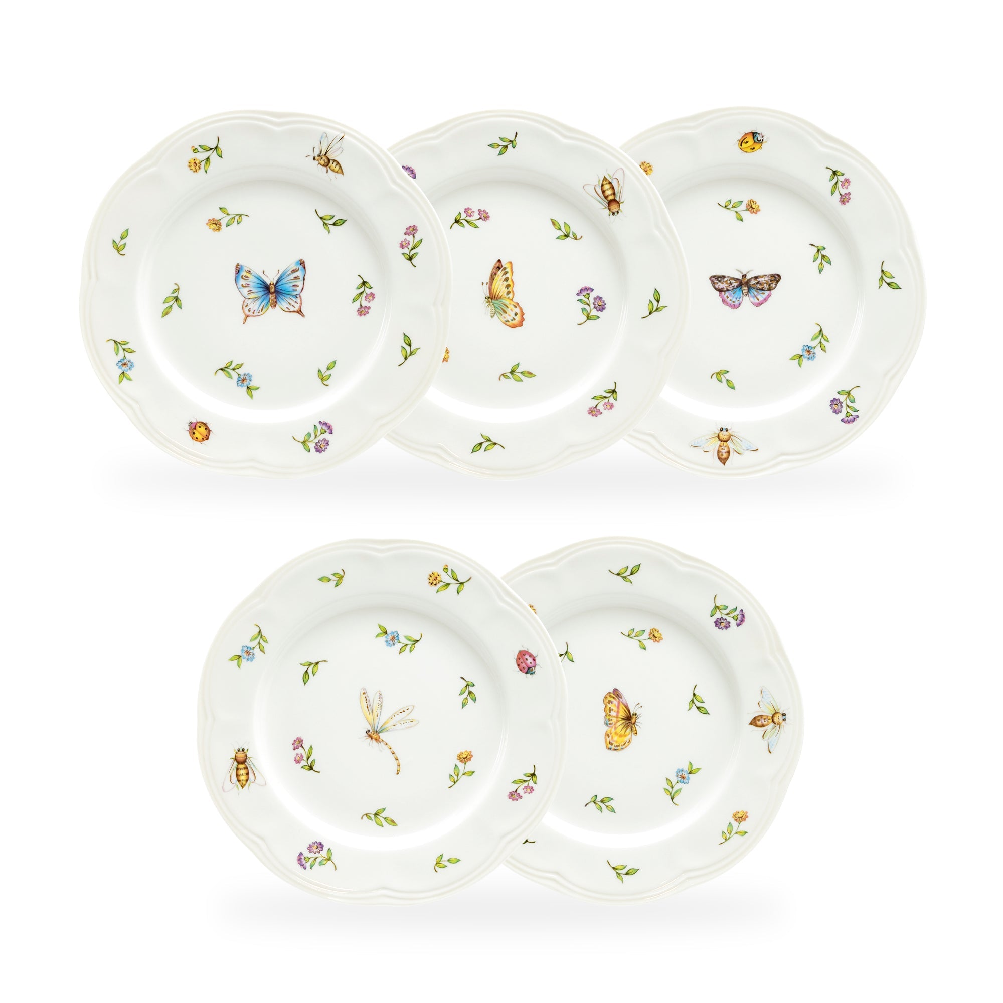 Summer Garden Fine Porcelain Tea Set