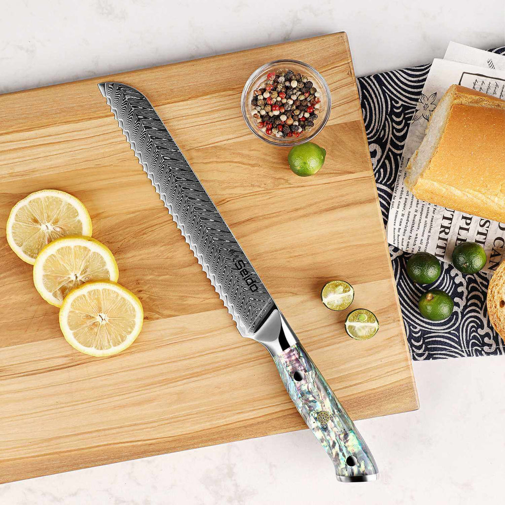Awabi 8" Serrated Bread Knife