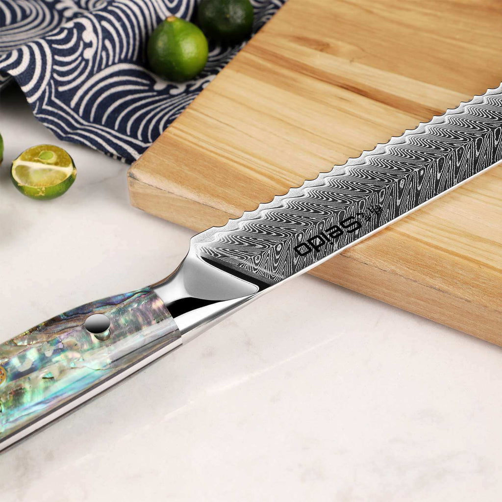 Awabi 8" Serrated Bread Knife