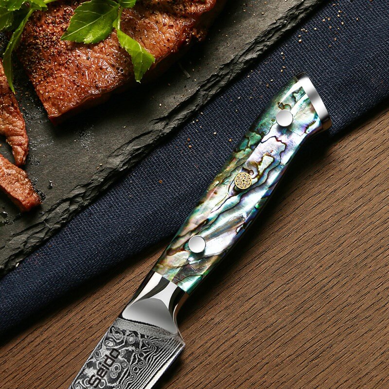 Awabi Straight Edge Steak Knives