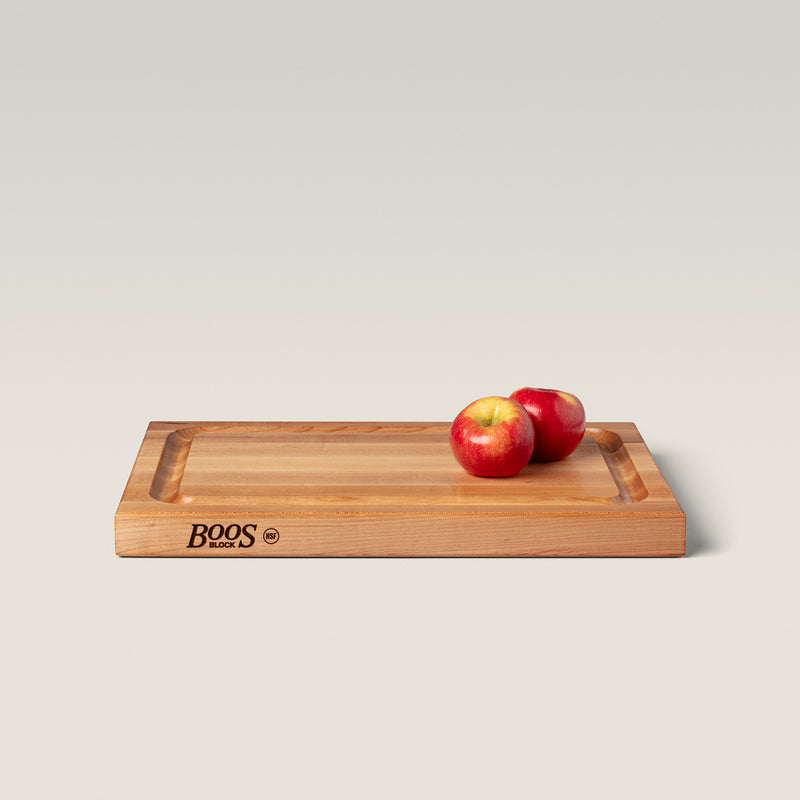 Maple BBQ Cutting Board with Juice Groove