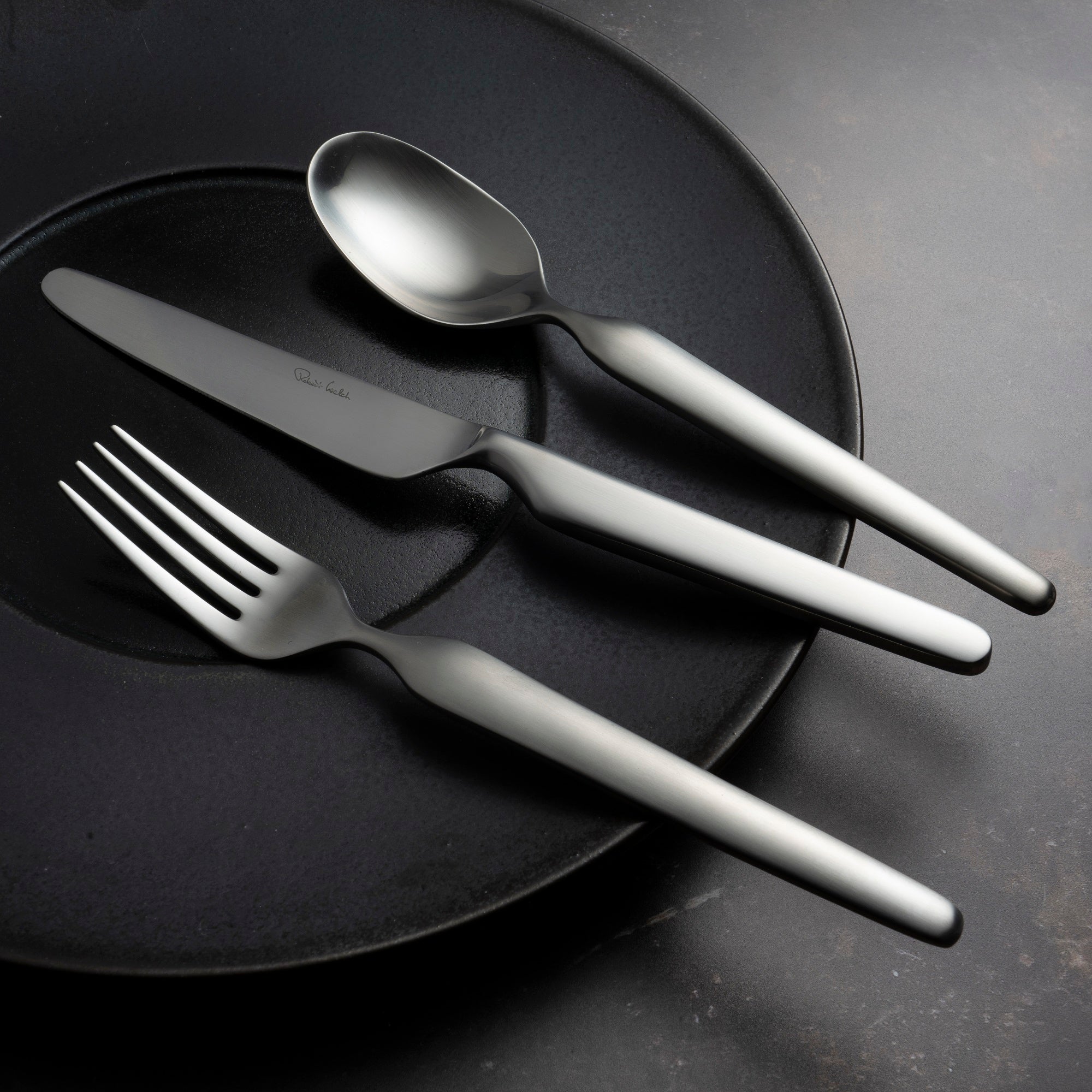 Bergen Satin Serving Set, 3 Piece
