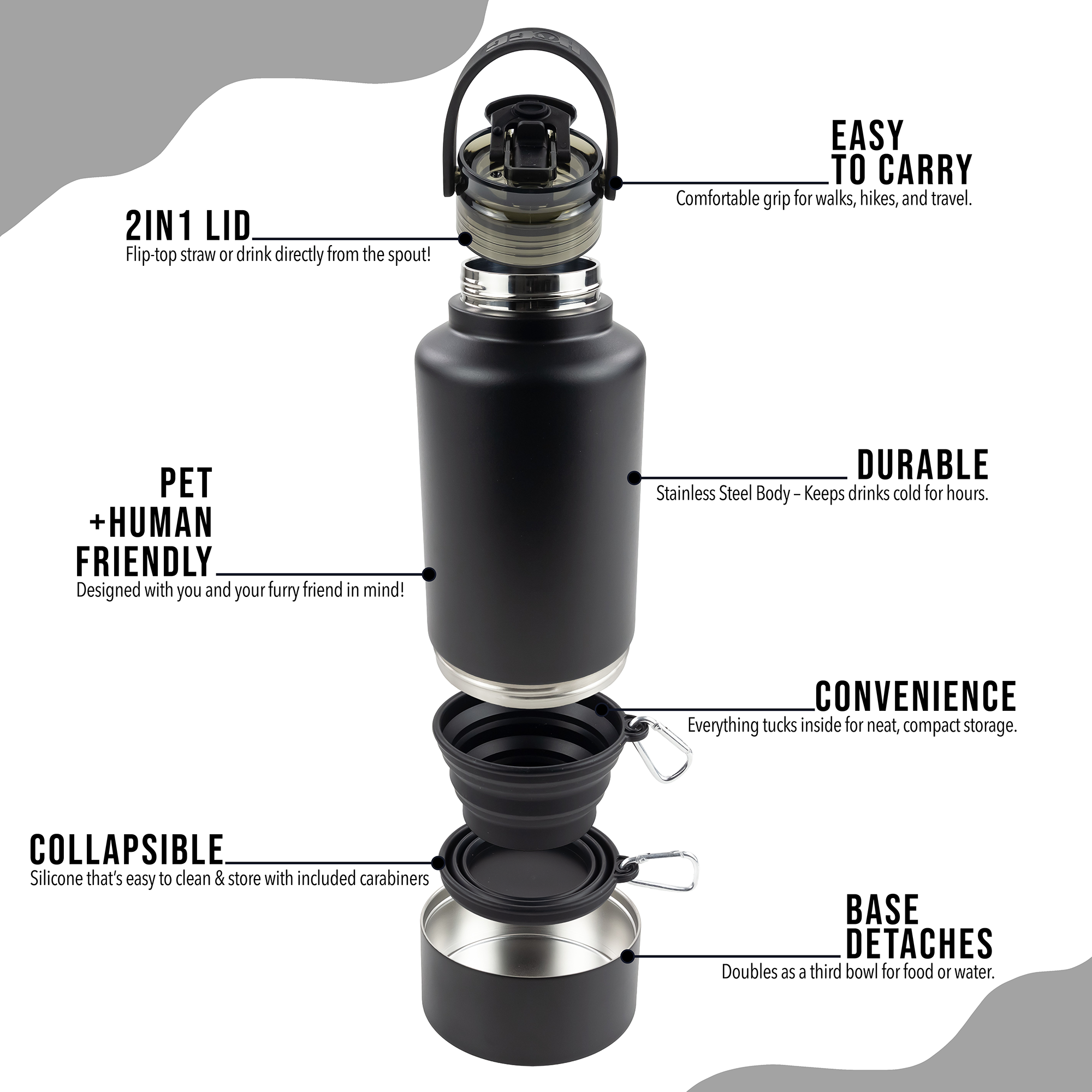32oz Powder Coated Hydro Hound Tumbler