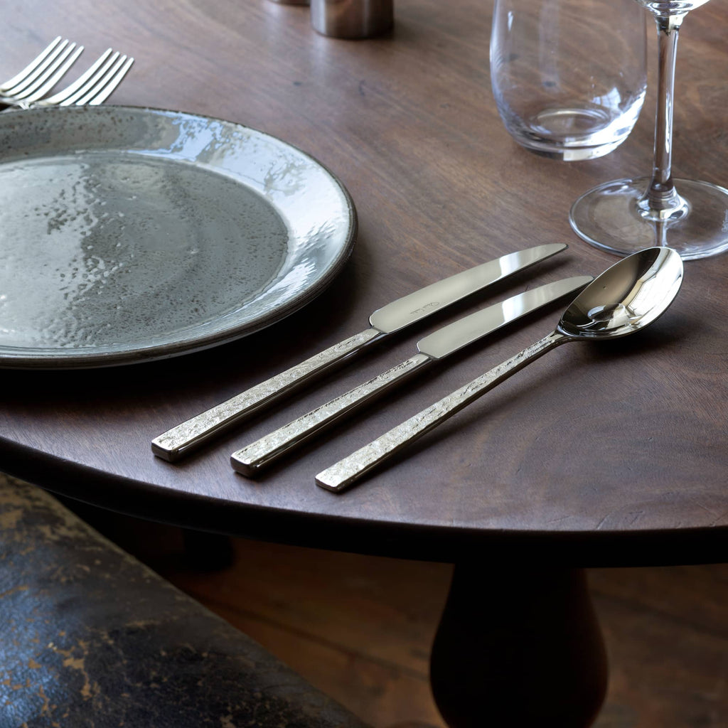 Blockley Slate Bright Cutlery Set, 84 Piece for 12 People