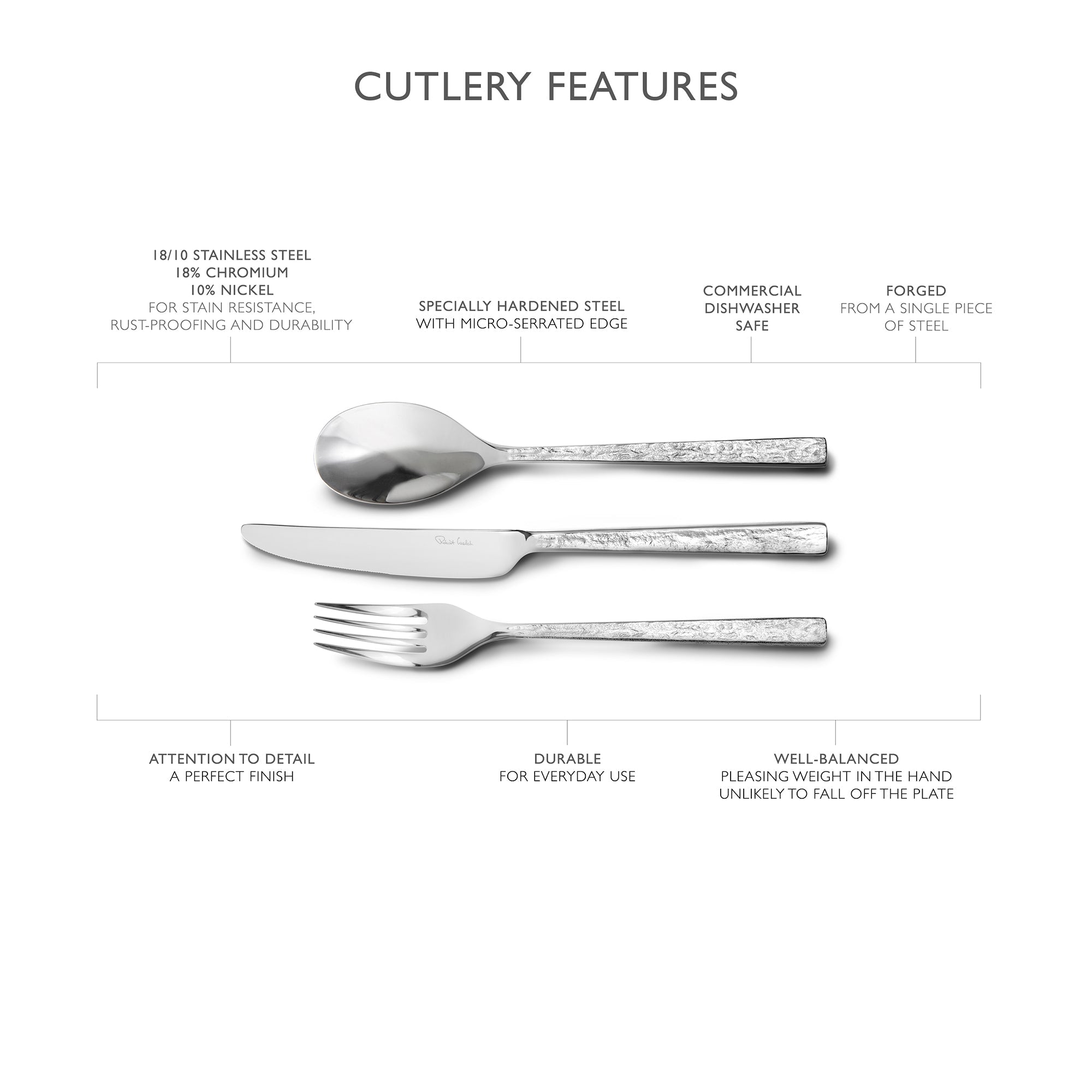 Blockley Slate Bright Coffee / Espresso Spoon