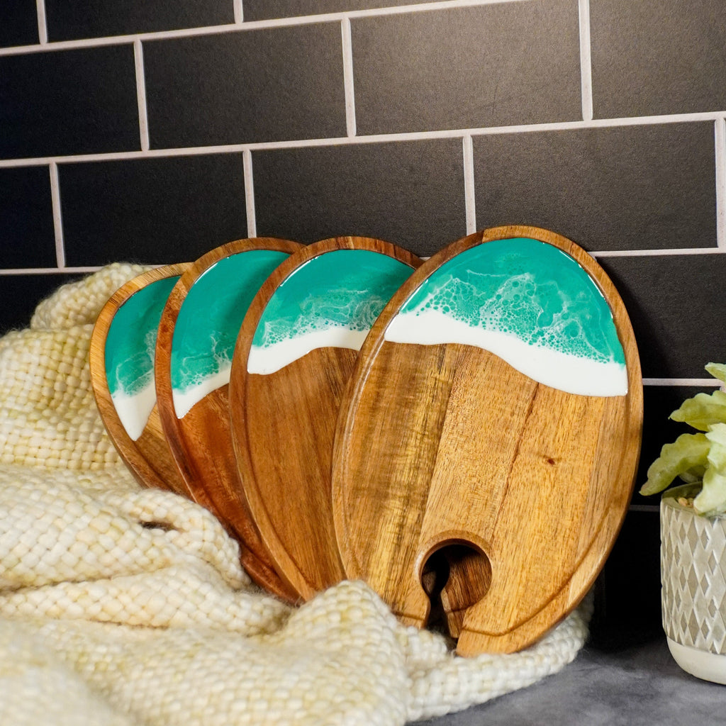 (Bundles of 4) Wine & Appetizer Trays