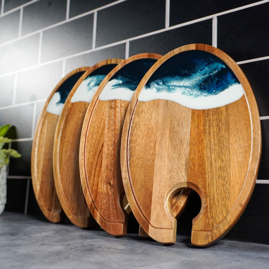 (Bundles of 4) Wine & Appetizer Trays