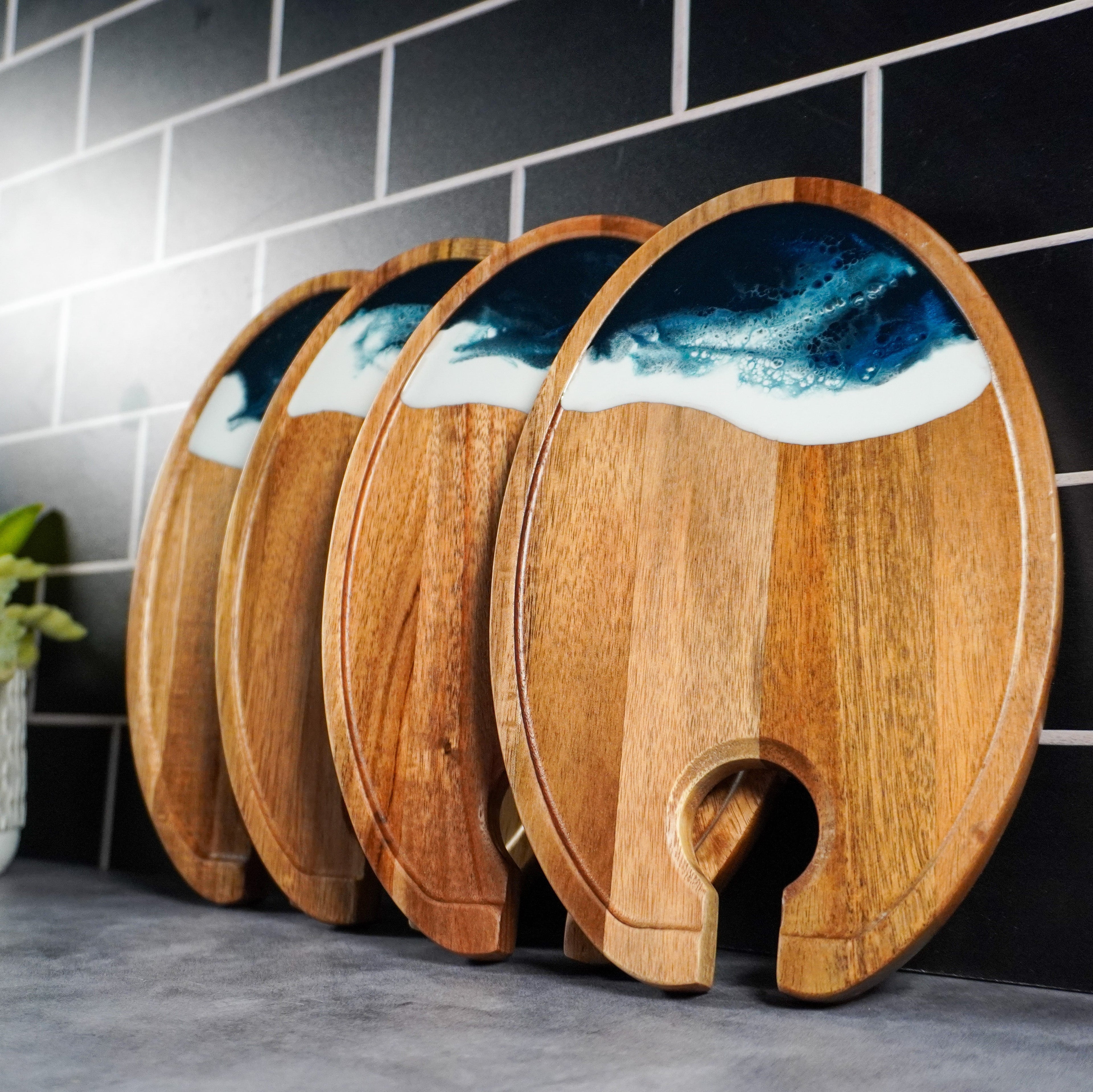 (Bundles of 4) Wine & Appetizer Trays