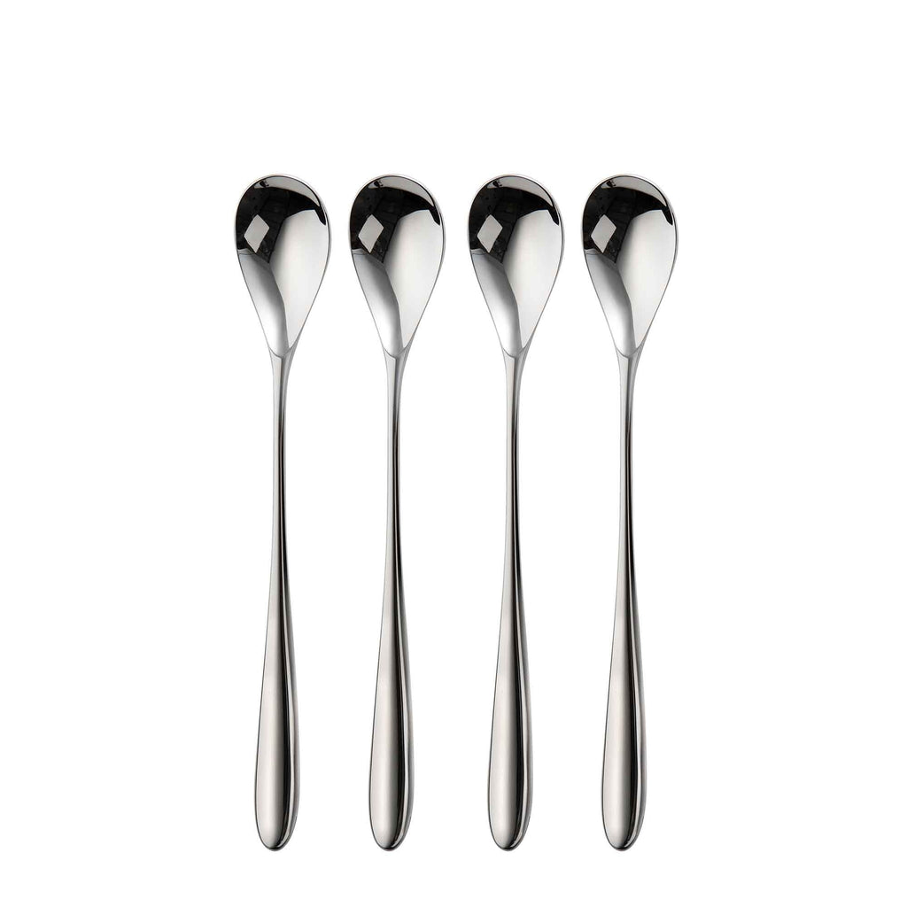 Bourton Bright Long Handled Spoon, Set of 4