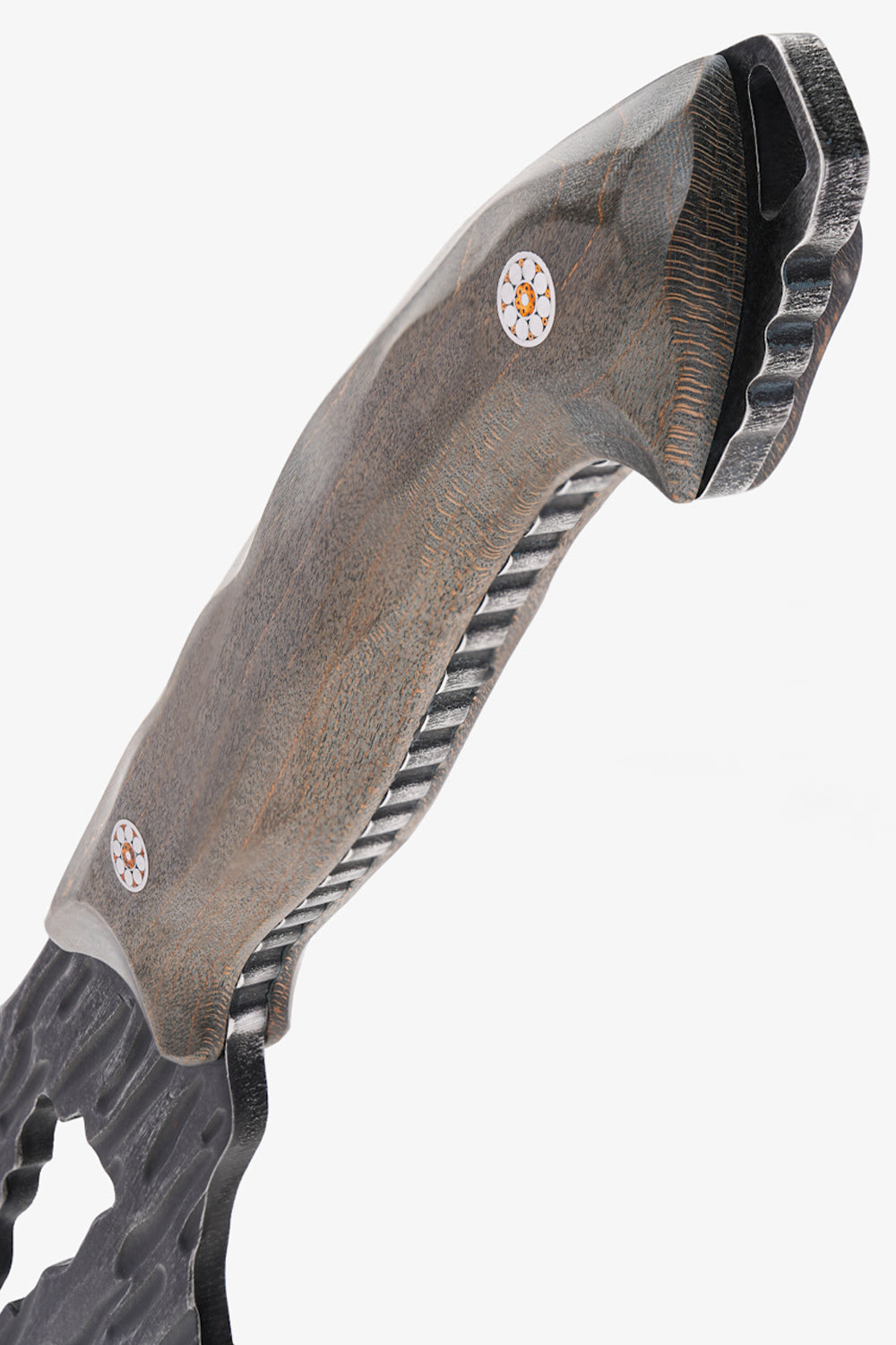 Obliterator Cleaver Knife | Acacia Wood Stand | The Barbarian Series™ | Dalstrong ©