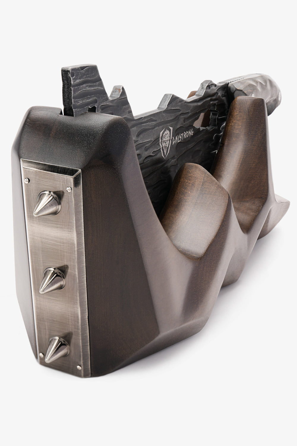 Obliterator Cleaver Knife | Acacia Wood Stand | The Barbarian Series™ | Dalstrong ©
