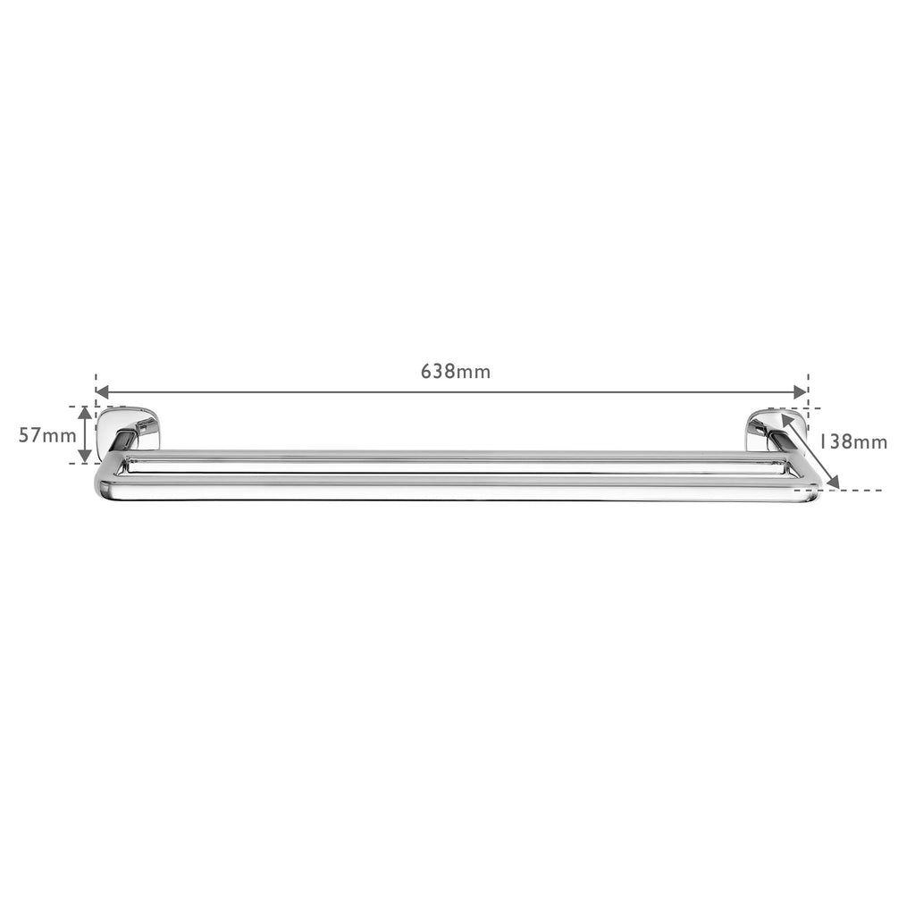 Burford Towel Rail Double