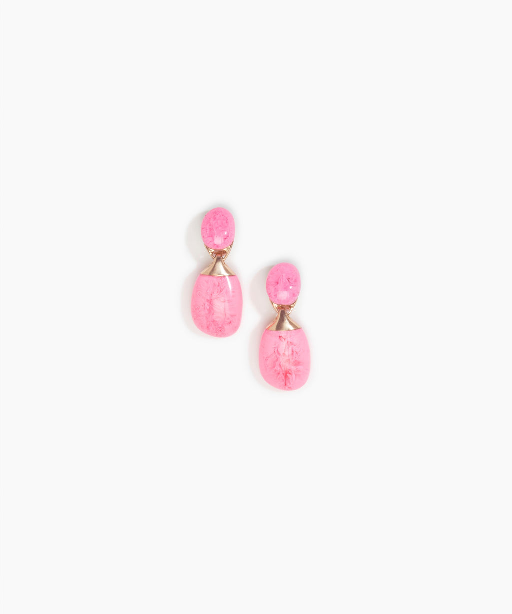 Small River Rock Earrings