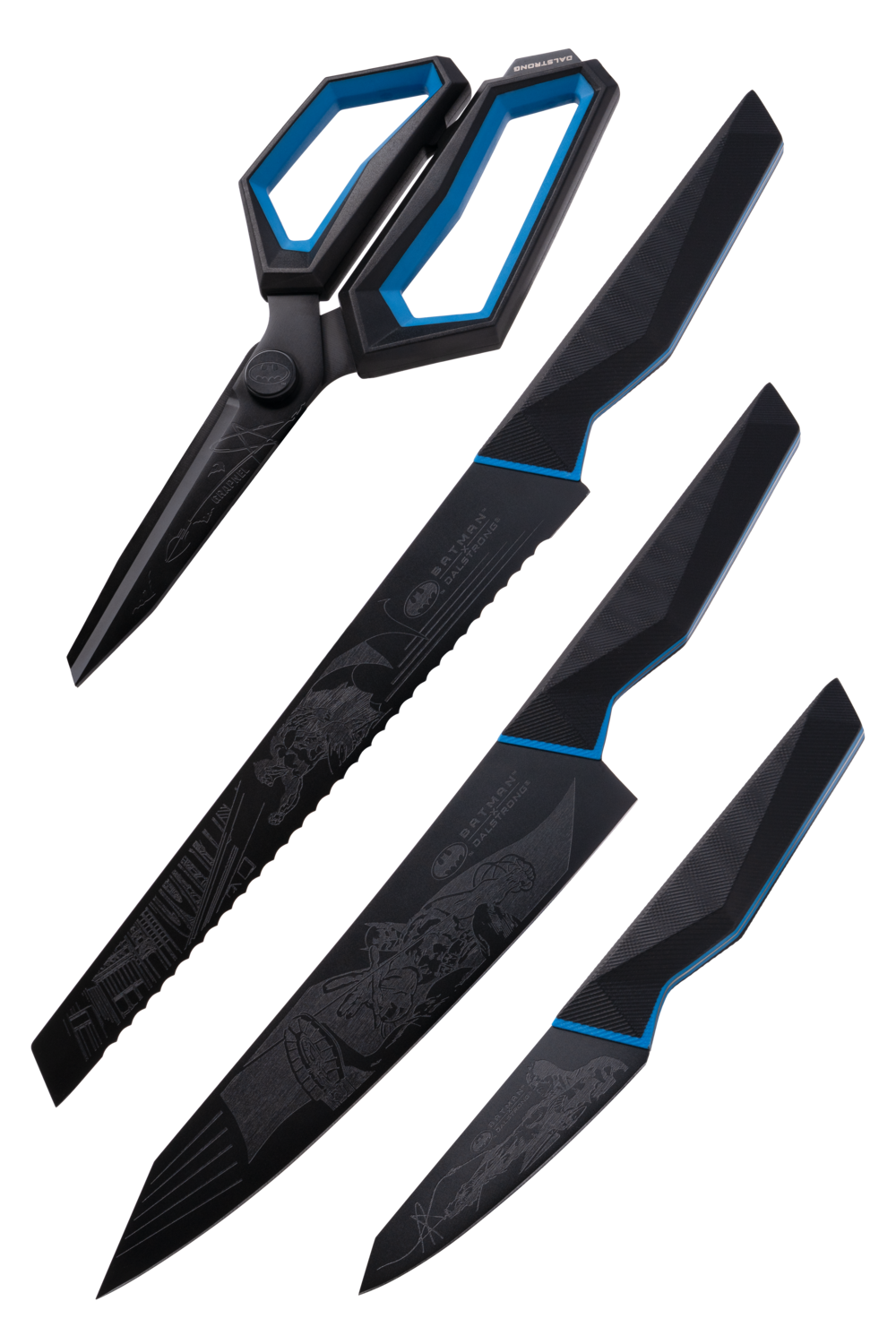 Knife Block Set 4-Piece | Batman™ Edition | Dalstrong ©