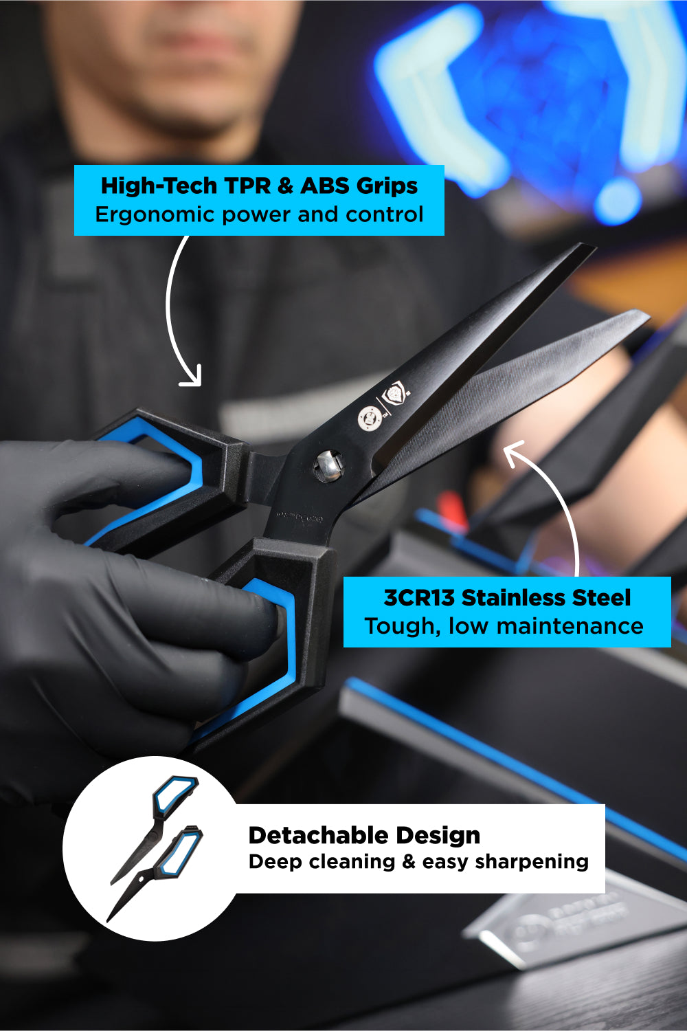 Knife Block Set 4-Piece | Batman™ Edition | Dalstrong ©