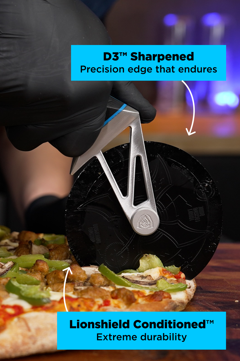 Pizza Wheel | Batman™ Edition | Dalstrong ©