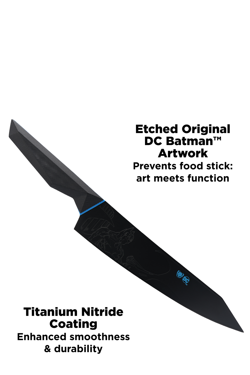 Chef's Knife 8" | Batman™ Edition | Shadow Black Series | Dalstrong ©