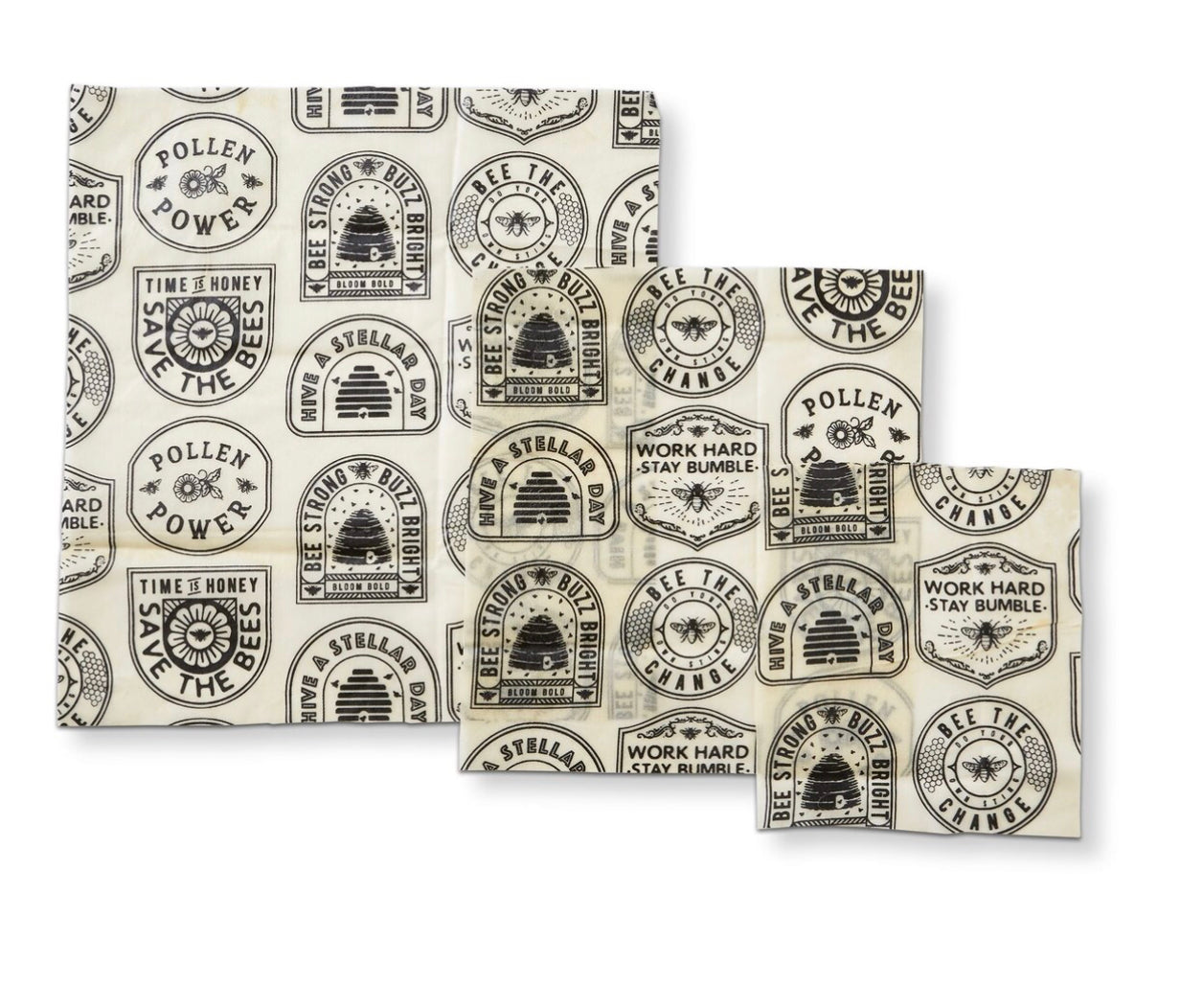 Bee The Change Beeswax Cotton Wrap (Set of 3)