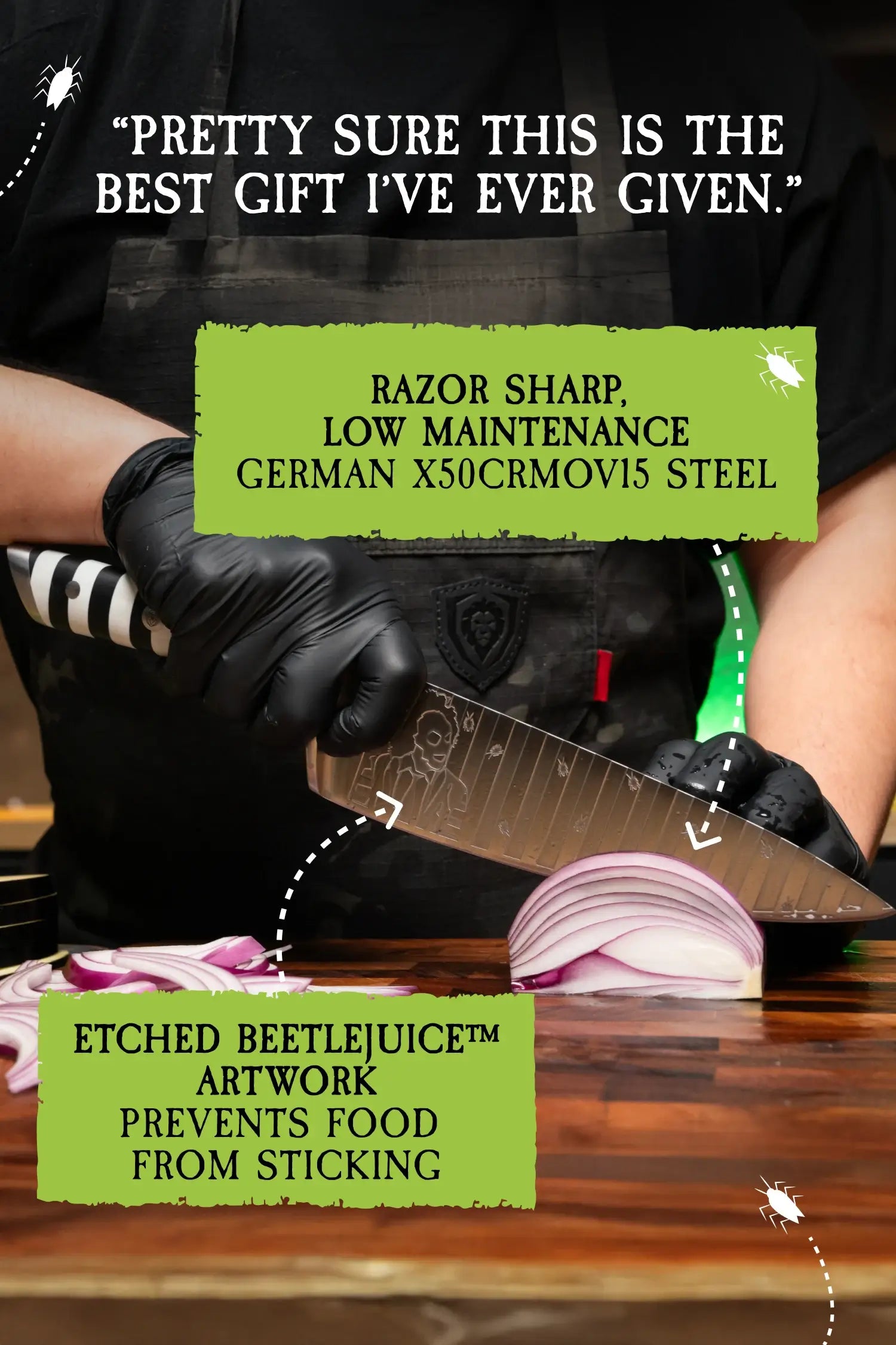 2 Piece Knife Set | Beetlejuice™ Edition | Dalstrong ©