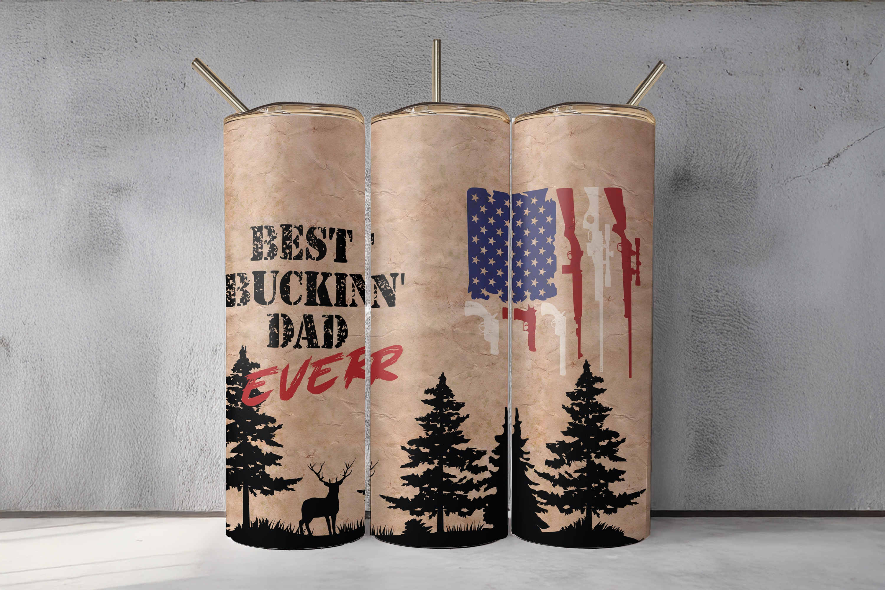 Digital Sublimation Designs - Father's Day 2025 Tumbler Wraps