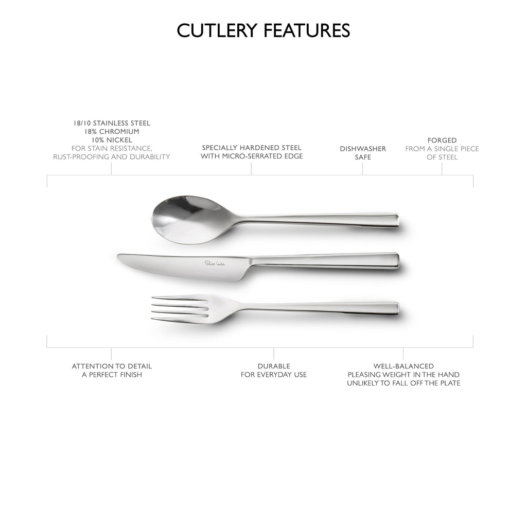 Blockley Bright Cutlery Sample Set, 3 Piece