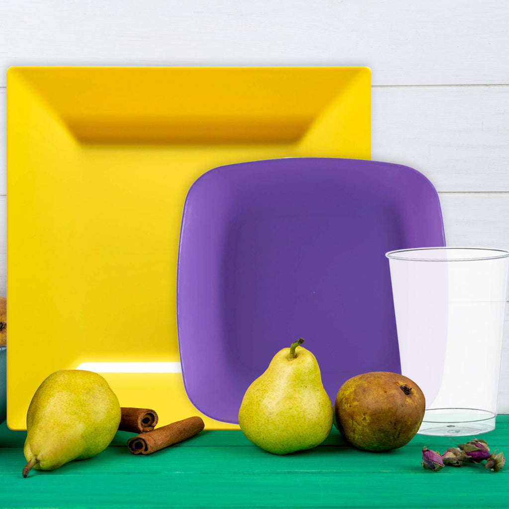 Yellow, Purple and White NFL / NBA / MLB Set