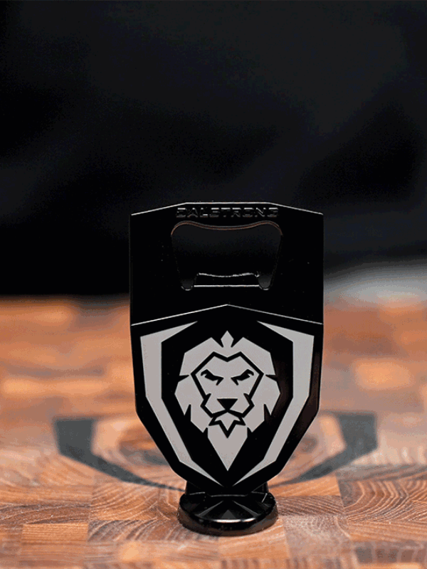 Bottle Opener with Stand | Black | Collector Set | Dalstrong ©
