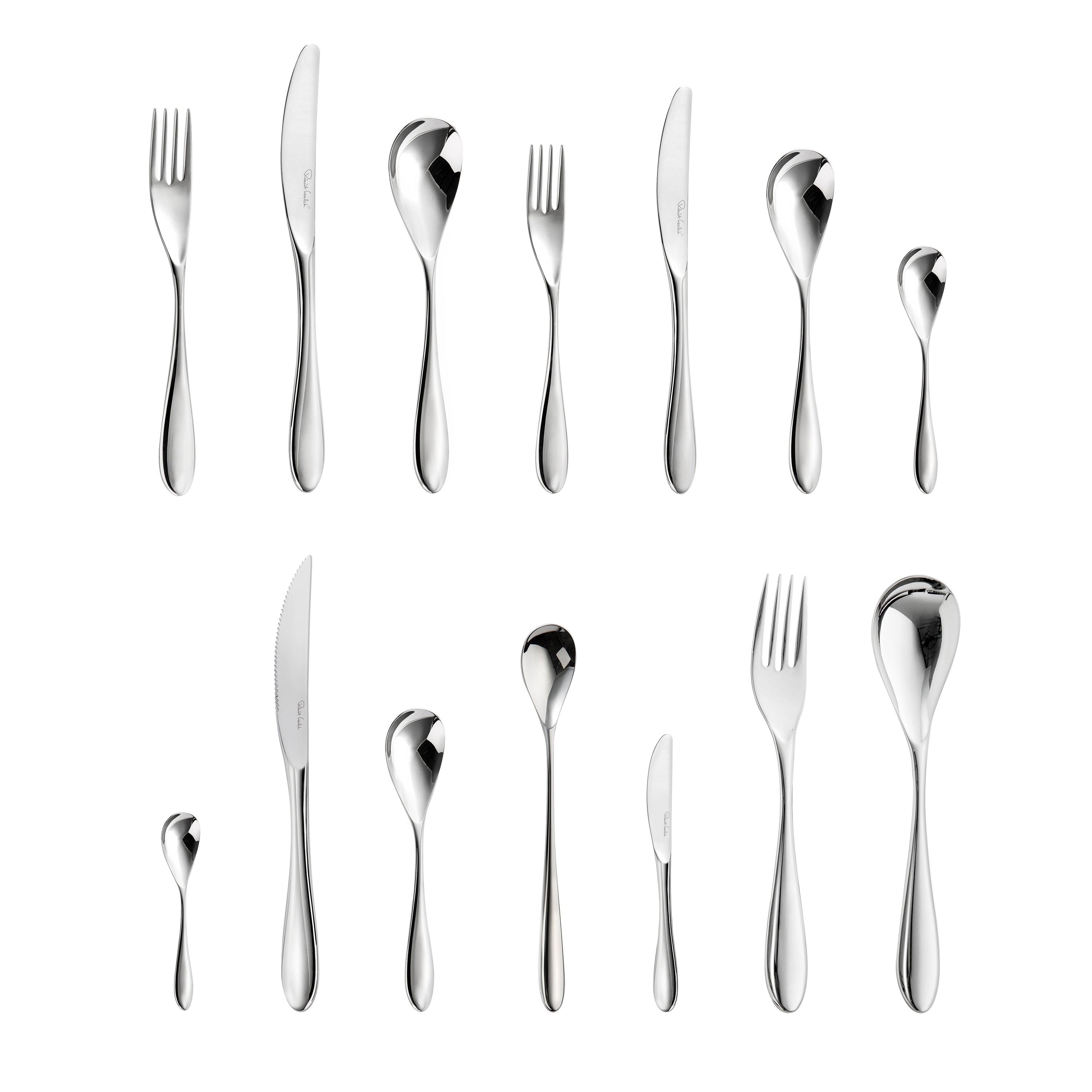 Bourton Bright Cutlery Sample Set, 3 Piece