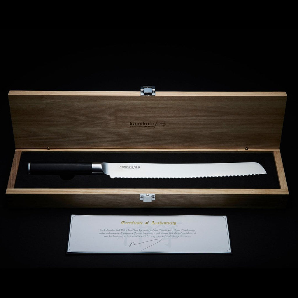 Bread Knife, Knife Block & Knife Roll