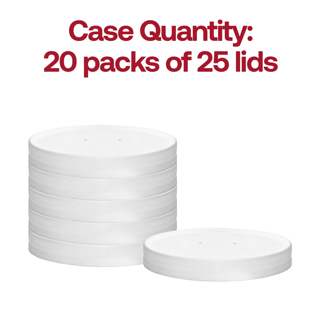 Paper Lids for Squat Paper Soup Cups