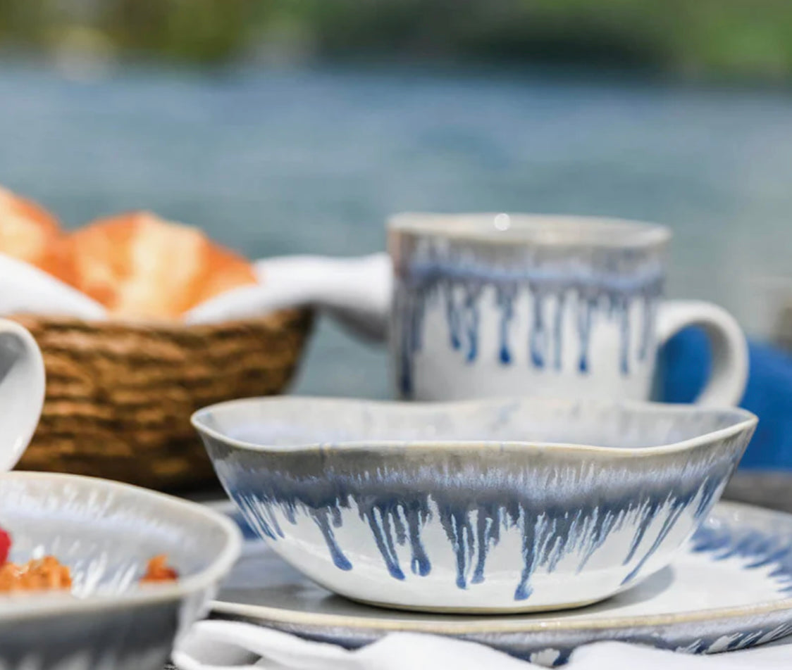 Simon Pearce Burlington DLX Dinnerware - Pool