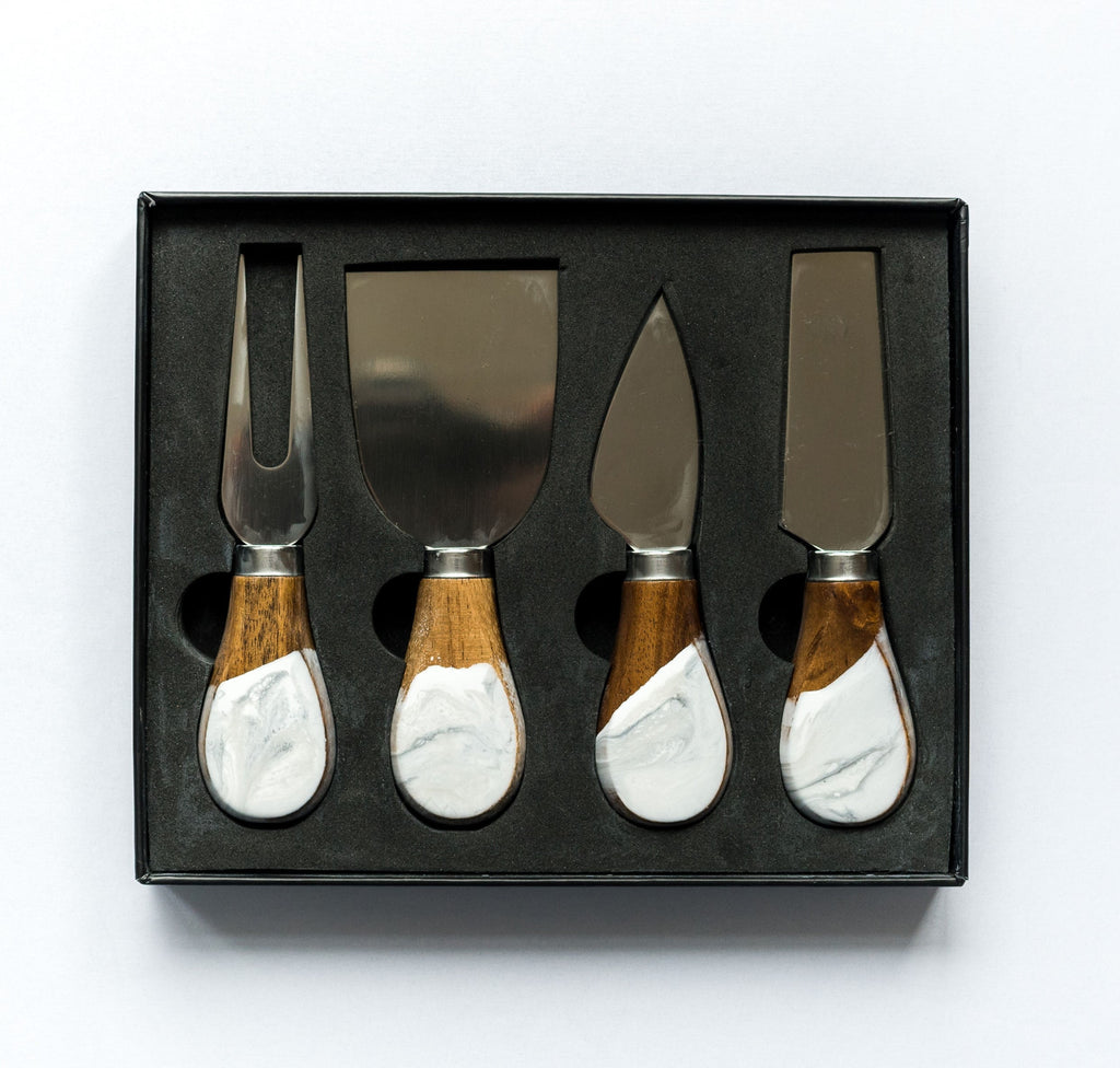 Resin Coated Cheese Knife Set