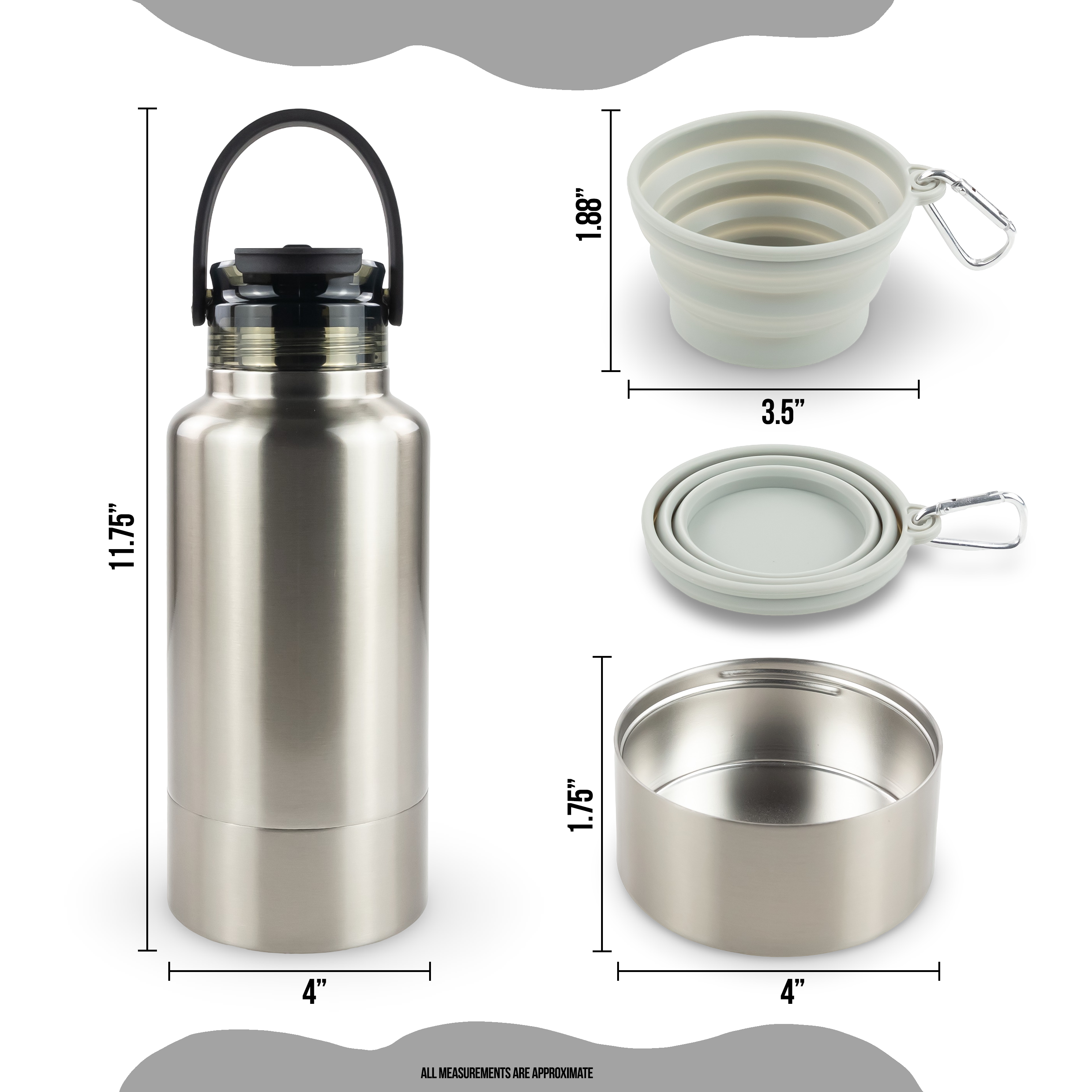 32oz Sublimatable Hydro Hound Tumbler Case (12 Units)