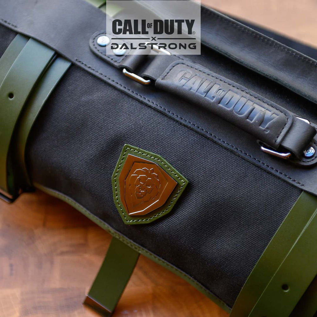 Canvas Knife Roll | Call of Duty © Edition | Black Waxed Canvas | EXCLUSIVE COLLECTOR ROLL | Dalstrong ©
