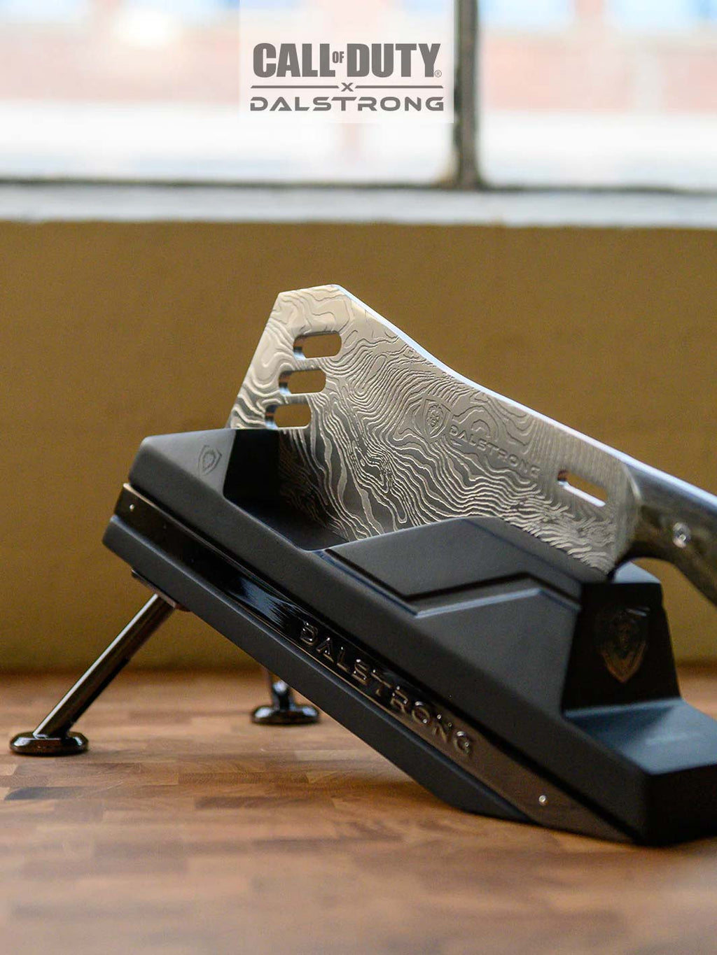 Cleaver Knife with Stand | Obliterator | Call of Duty © Edition | EXCLUSIVE COLLECTOR SET | Dalstrong ©