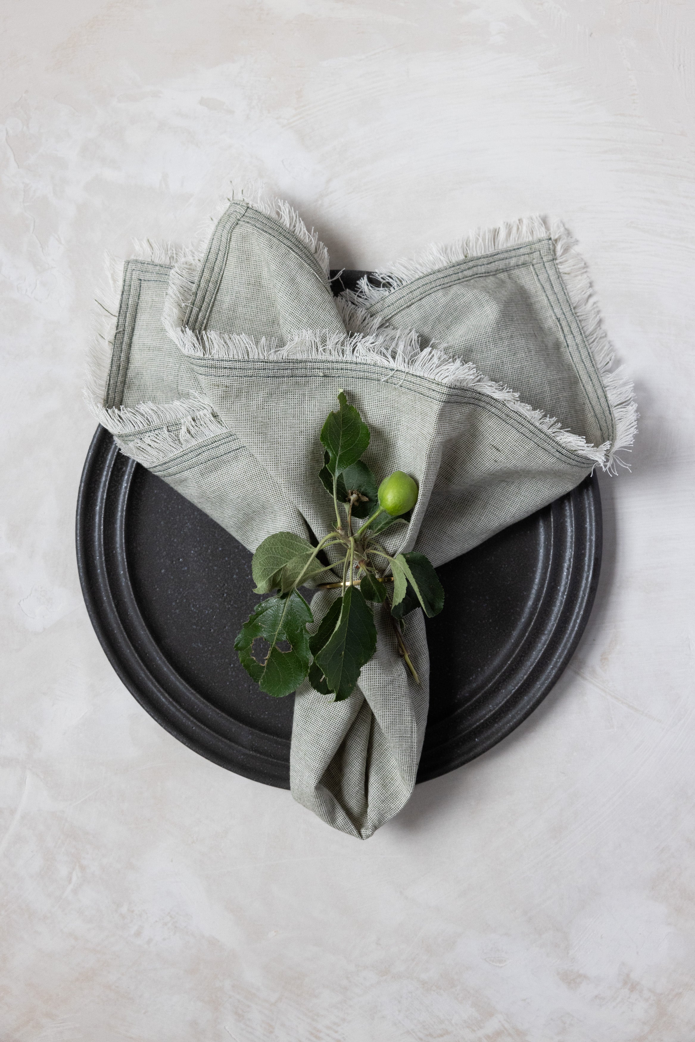 Ember Fringed Table Napkins - Set of 2