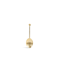 Oval Serving Spoon - Brass