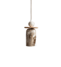 Raku & Maple Pendant Light