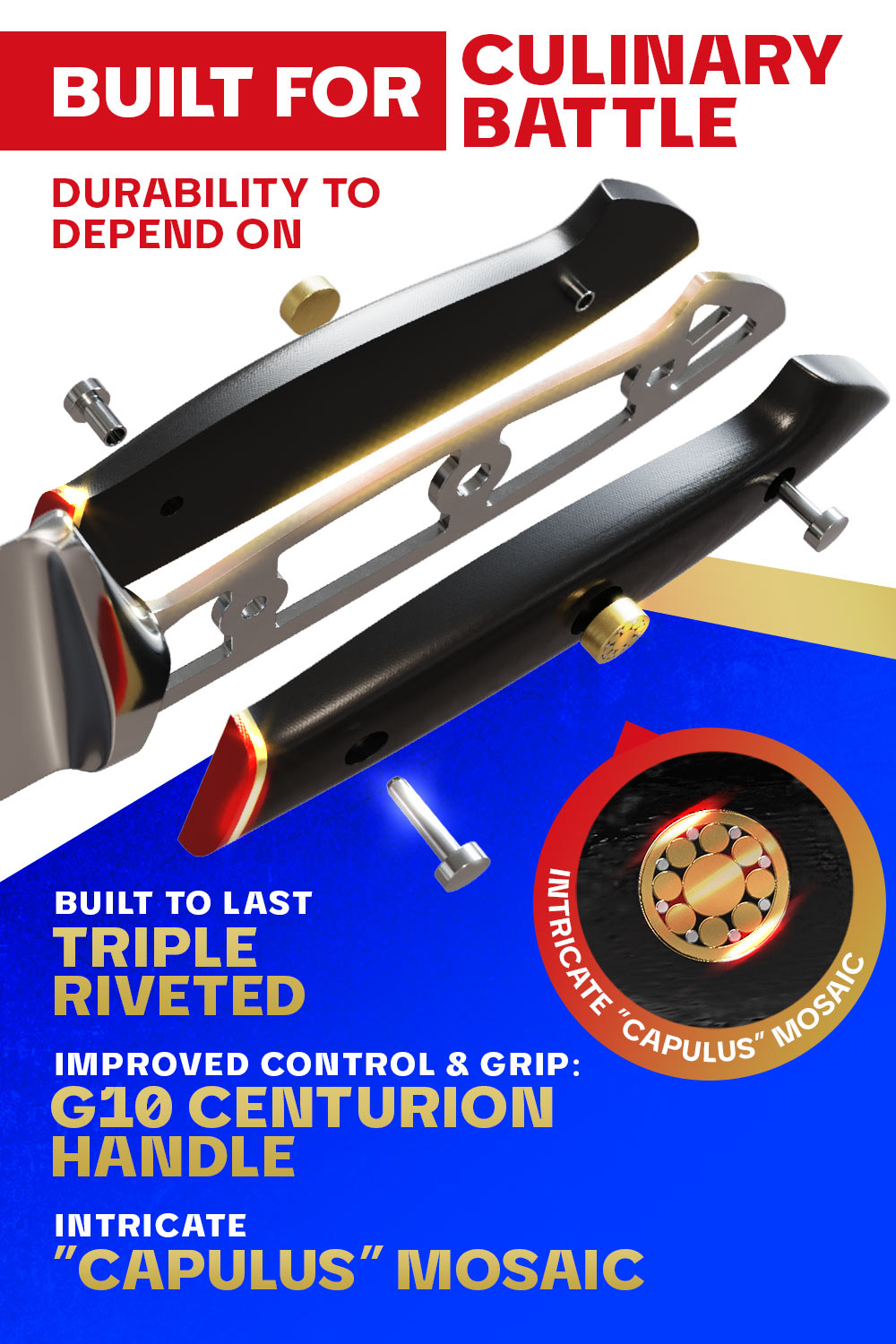Fillet Knife 7" | Flexible | Centurion Series | Dalstrong ©