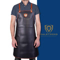 The Culinary Commander | Top-Grain Leather | Professional Chef's Kitchen Apron | Dalstrong ©