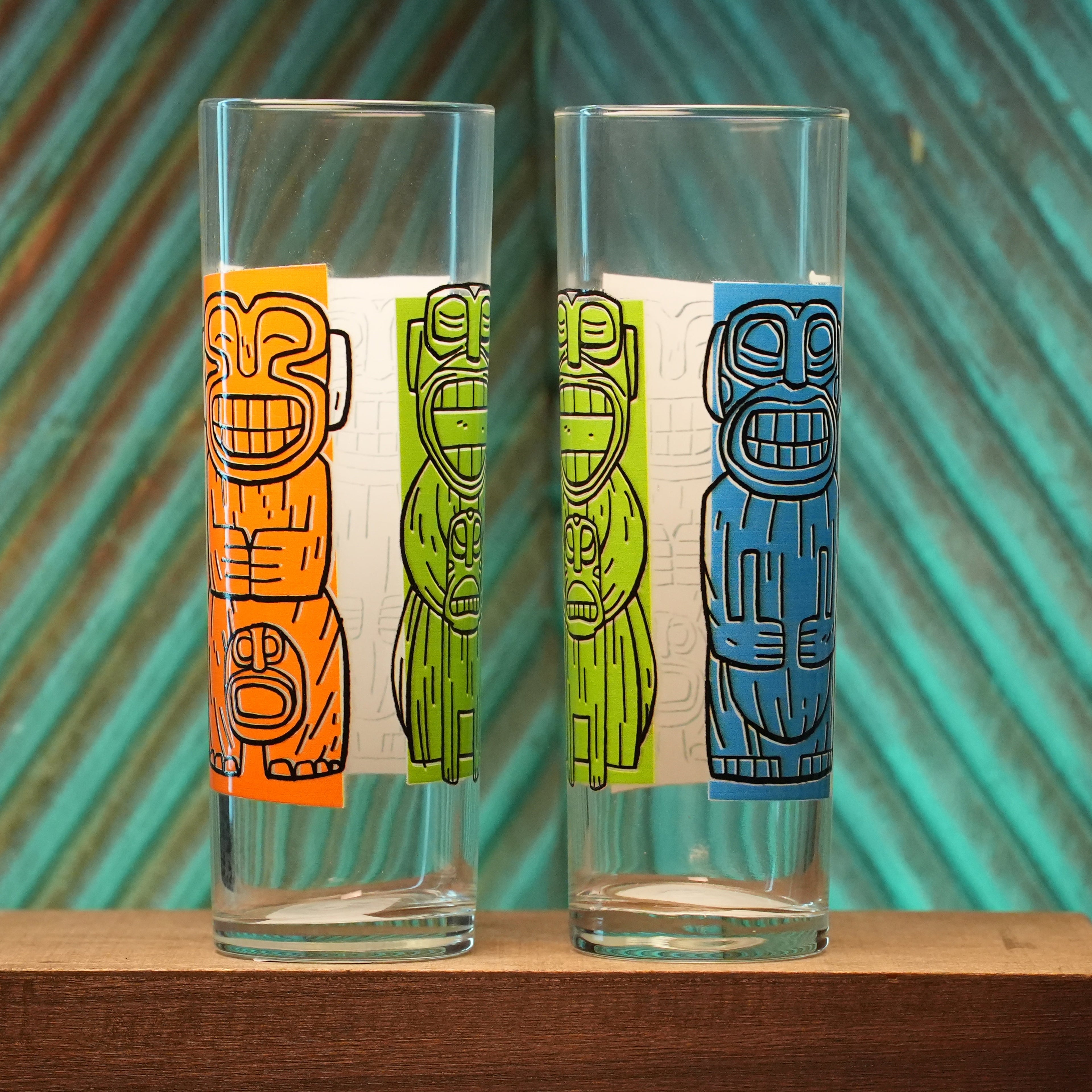 Here Come the Cannibals Zombie Glasses (Set of 2)
